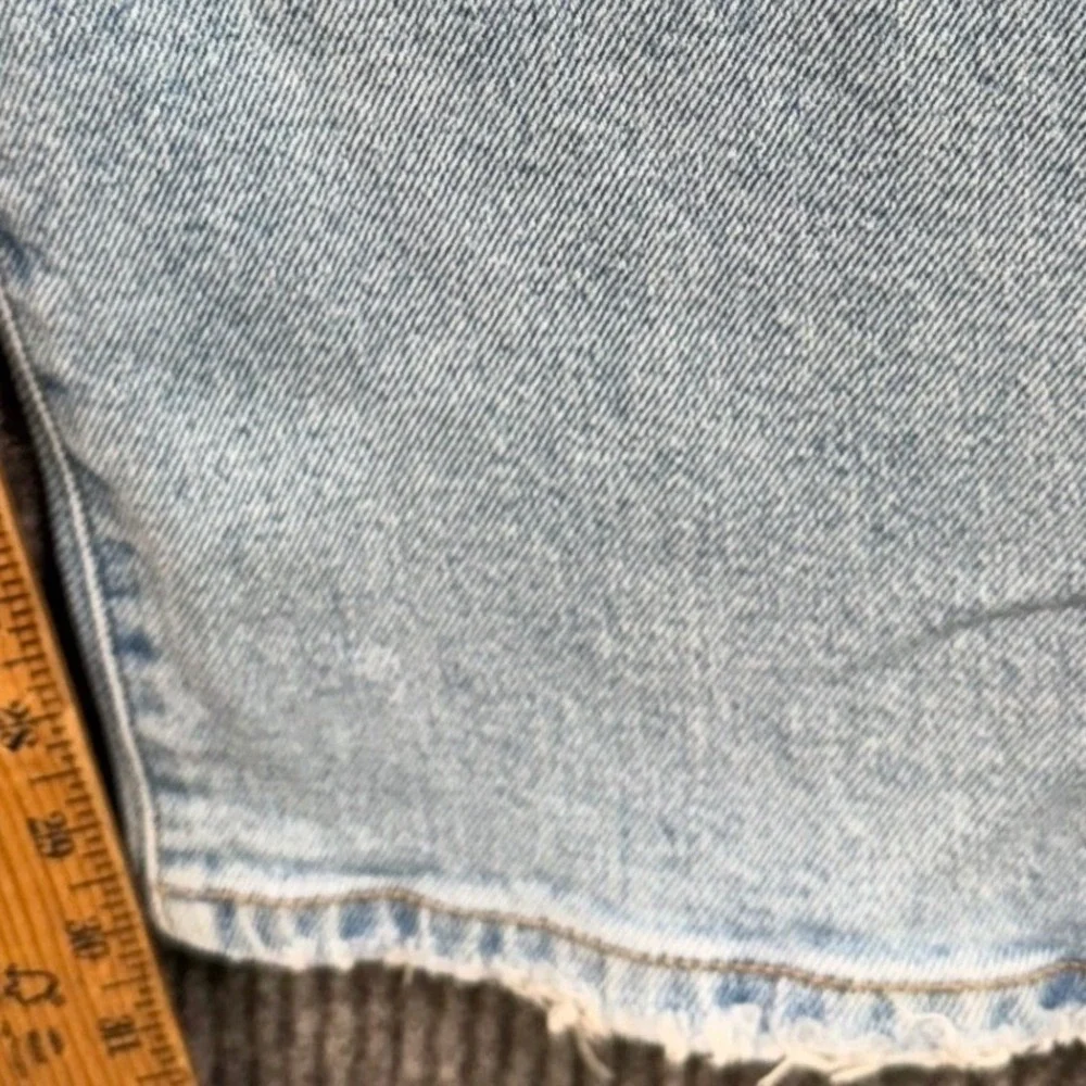 Cello Light Wash Straight Leg Jeans Distressed High Rise‎ Y2K Grunge Streetwear